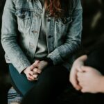 Couple sitting