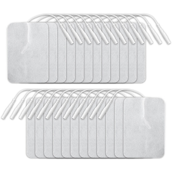 Medical physiotherapy electrode pads, 60-90mm linear type
