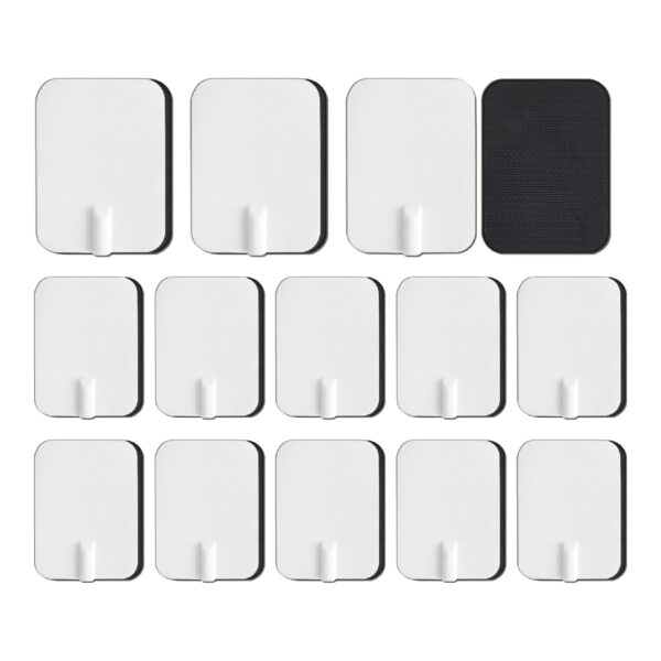 Silicone electrode pads 45-60mm/2.0mm hole manufacturer | 17 years of experience in OEM customization of medical-grade reusable electrode pads