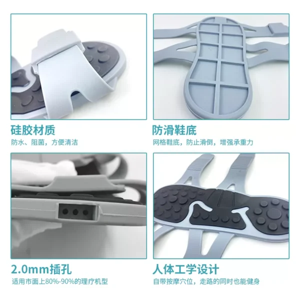Silicone electrode pads 90-265mm/2.0mm hole silicone electrode pad manufacturer | Reusable electrode pad OEM customization factory