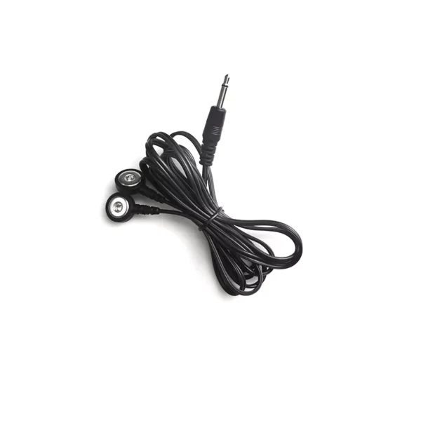 3.5 DC straight connector, 1-to-2 3.9 buckle therapy electrode wire