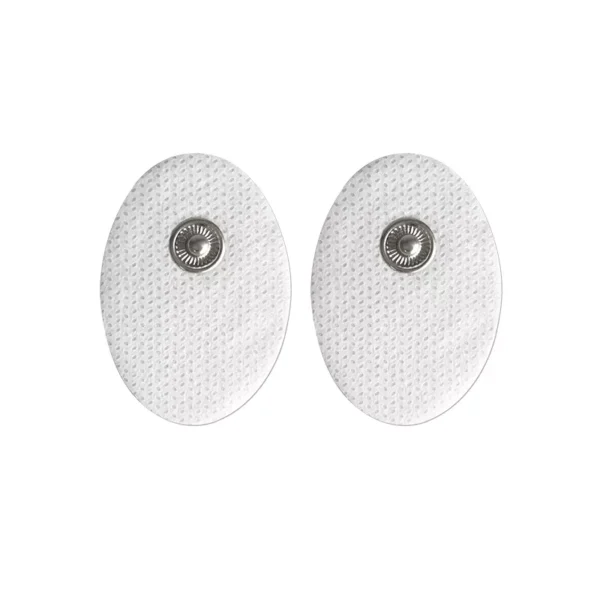 Non-woven fabric oval-shaped electrode sheet with 30-45mm 2.0mm hole