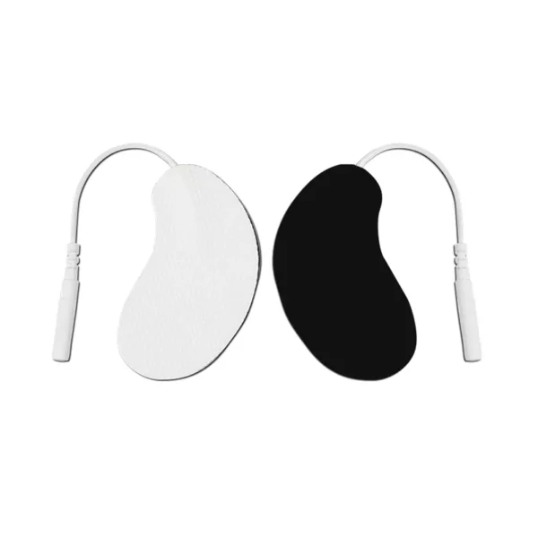 Non-woven crescent-shaped electrode pads 30-60mm